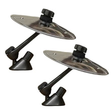 Load image into Gallery viewer, Universal Car Stainless Crash Cymbal Car Drum Cymbal Auto Air Ventilation Port Clip-On Safety Over Scrolling
