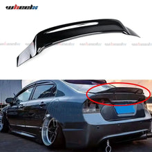 Load image into Gallery viewer, Gloss Black Duckbill Trunk Spoiler For 2006-2011 Honda Civic 4 Door Sedan High Kick Trunk Diffuser
