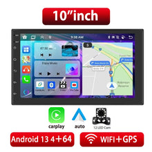 Load image into Gallery viewer, Universal Car Tesla Style 2 Din Android 13 Car Radio Carplay 7&quot; / 9&quot; / 10&quot; Inch Screen Multimedia Video Player Stereo Radio GPS
