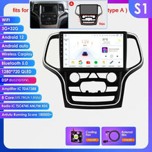 Load image into Gallery viewer, Hizpo 10.1 Wireless Carplay 4G 2Din Android 13 Car Multimedia Player Radio For 2014-2022 Jeep Grand Cherokee WK2 Video Player Autoradio GPS DSP
