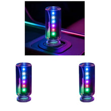 Load image into Gallery viewer, 2pcs USB Plug-in Car Lights Touch Dimmable Ambient Lamps with 13 Modes 7 Static + 6 Dynamic Mini USB Lights for Car, Bedroom
