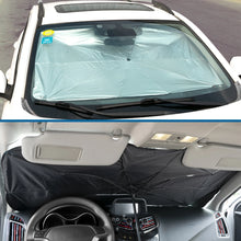 Load image into Gallery viewer, 31&quot;x53&quot; Inch Foldable Car Windshield Sun Shade Umbrella UV Cover Reflecting Sunshade Heat Insulation Front Window Visor Interior Protection
