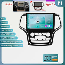 Load image into Gallery viewer, Hizpo 10.1 Wireless Carplay 4G 2Din Android 13 Car Multimedia Player Radio For 2014-2022 Jeep Grand Cherokee WK2 Video Player Autoradio GPS DSP
