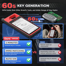 Load image into Gallery viewer, 2pcs Autel MaxiIM KM100 Key Fob Programming Immobilizer Tool Autel IKEY for 60s Key Generation OBD IMMO Key Learning on 99% Car
