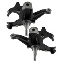 Load image into Gallery viewer, 2pcs Pair Front 2.5" Drop Spindle Lowering Kit with Rotor 1.25" For 1973-1987 Chevy C10 2WD Drop Spindles Lowering Kit w/ 1.25" Rotor
