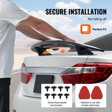 Load image into Gallery viewer, GT Wing Car Spoiler 46.3" Inch Universal Spoiler Compatible For Most Sedans And Coupes High Strength ABS Material Gloss Black
