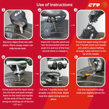 Load image into Gallery viewer, 68pcs Professional Heavy Duty Tire Plug Kit Universal Tire Repair Kit With Plugs
