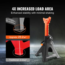 Load image into Gallery viewer, 2pcs Pair Jack Stands 3/6 Ton Capacity Car Jack Stands Double Locking Adjustable Height For Shop Garage Home
