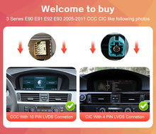Load image into Gallery viewer, Touch Screen Wireless CarPlay Android Auto Car Multimedia 8.8 Display *720 Resolution For 2005-2011 BMW 3 Series E90 E91 E92 E93 BMW 5 Series E60 E61

