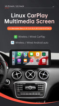 Load image into Gallery viewer, Wireless CarPlay Android Car Multimedia Player Linux Touch Screen For 2015-2016 Mercedes Benz B CLA GLA W176 W246 NTG4.5
