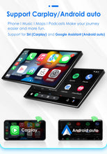 Load image into Gallery viewer, Hizpo 9-Inch 4G 2 Din Wireless Apple CarPlay Android Multimedia Player For 2012-2023 Mitsubishi Mirage/Spacestar/2015-2023 Dodge Attitude CarPlay Smart Intelligent Systems IPS Touch Screen Stereo Video Player With Day/Night M
