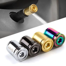 Load image into Gallery viewer, 4pcs Zinc Alloy Anti-theft Car Tire Valve Cap Aluminum Sport Exterior Auto Air Caps With Locking Wrench
