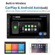 Load image into Gallery viewer, Universal Car Tesla Style 2 Din Android 13 Car Radio Carplay 7&quot; / 9&quot; / 10&quot; Inch Screen Multimedia Video Player Stereo Radio GPS

