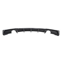 Load image into Gallery viewer, Carbon Fiber Style Rear Bumper Cover Lower Diffuser w/Dual Exhaust For 2012-2018 BMW 3 Series F30 F31 M Sport 325i 328i 335i
