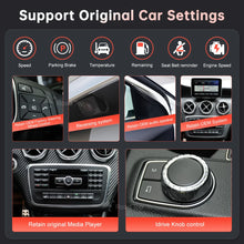 Load image into Gallery viewer, Wireless CarPlay Android Car Multimedia Player Linux Touch Screen For 2015-2016 Mercedes Benz B CLA GLA W176 W246 NTG4.5

