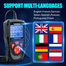 Load image into Gallery viewer, LAUNCH X431 CR3008 PLUS Car Auto OBD2 Diagnostic Tool ARM Scanner DTC Lookup Check Engine Battery Test Lifetime Free Update
