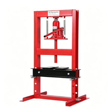 Load image into Gallery viewer, 6/12/20 Ton Hydraulic H-Frame Shop Press Heavy-Duty Steel, Adjustable Height Table, Dual Arbor Plates Ideal for Garage Car Repair, Bending &amp; Pressing
