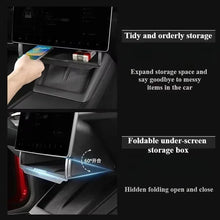 Load image into Gallery viewer, Central Control Screen Lower Hidden Storage Box Organizer For Tesla Model Y LAUNCH/Juniper/3+ Highland Automotive Accessories
