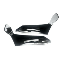 Load image into Gallery viewer, 2pcs Front Bumper Side Corner Winglet Splitters For 2015-2021 Ford Mustang GT500 Carbon Fiber Style
