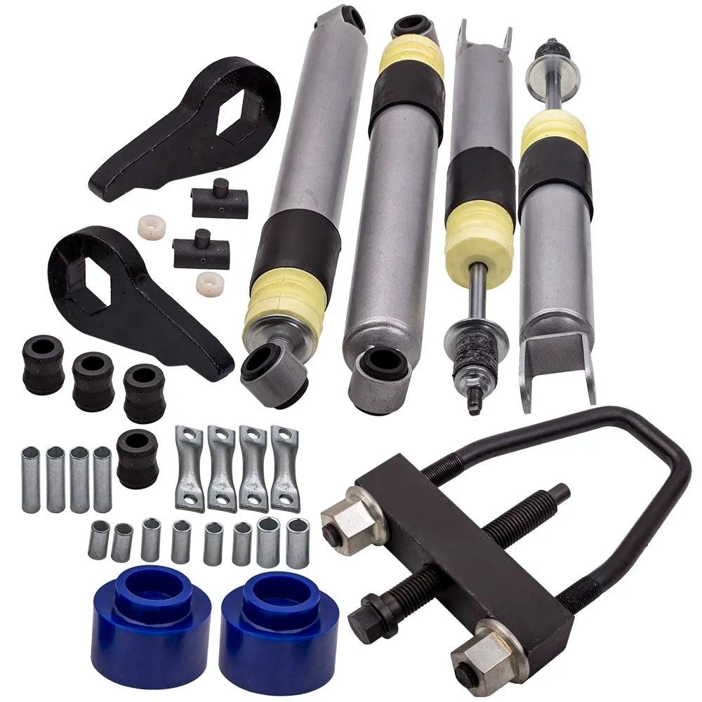 1-3'' Inch Front 2'' Inch Rear Leveling Lift Kit For 2000-2006 Chevy Tahoe/Suburban GMC Yukon  2WD 4WD 6 Lug