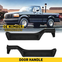 Load image into Gallery viewer, 2pcs Left+Right Black Interior Door Handles Front Or Rear Panel Pull Handle For Ford Bronco F150 F250 F350 F53 F59 F800 Truck 1987-1998
