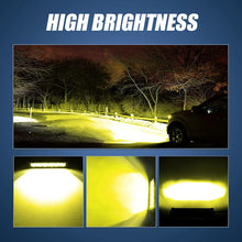 Load image into Gallery viewer, 7&quot; inch 6D Amber Bright LED Light Bar Offroad 12V 24V Spotlight Work Light For Truck 4x4 SUV ATV Car Driving Fog Light
