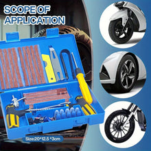 Load image into Gallery viewer, 71pcs Car Tire Repair Kit Puncture Plug Tools Puncture Emergency for Universal Tire Strips Glue Repair Tool Kit
