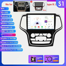 Load image into Gallery viewer, Hizpo 10.1 Wireless Carplay 4G 2Din Android 13 Car Multimedia Player Radio For 2014-2022 Jeep Grand Cherokee WK2 Video Player Autoradio GPS DSP
