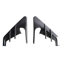 Load image into Gallery viewer, 2pcs Carbon Fiber Car Fender Side Camera Flanks Covers Spoiler Canards Decorative Protector Guards Dustproof DIY Kit For Tesla Model 3 Y
