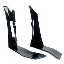 Load image into Gallery viewer, 2pcs Gloss Black Front Bumper Side Corner Winglet Splitters For 2015-2021 Ford Mustang GT500
