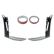 Load image into Gallery viewer, 2pcs Front Bumper Side Corner Winglet Splitters For 2015-2021 Ford Mustang GT500 Carbon Fiber Style
