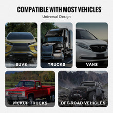 Load image into Gallery viewer, SucceBuy 2Pcs 3/4" D-Ring Shackle 62832lb Break Strength Bow Shackles with Isolator &amp; Washers for Jeep Off-Road Vehicle Recovery
