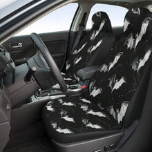 Load image into Gallery viewer, 2pcs Bucket Seat Covers Gothic Flying Bats Night Sky Car Seat Covers Universal Dark Halloween Decor For Cars SUVs Trucks
