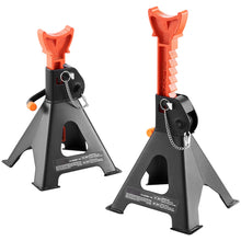 Load image into Gallery viewer, 2pcs Pair Jack Stands 3/6 Ton Capacity Car Jack Stands Double Locking Adjustable Height For Shop Garage Home
