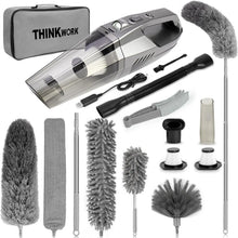 Load image into Gallery viewer, Car Detailing Kit with 8000Pa Vacuum Cordless USB for Car Cleaning
