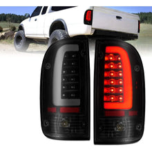 Load image into Gallery viewer, Smoke Black LED Replacement Tail Lights For 1995-2000 Toyota Tacoma Truck C Type
