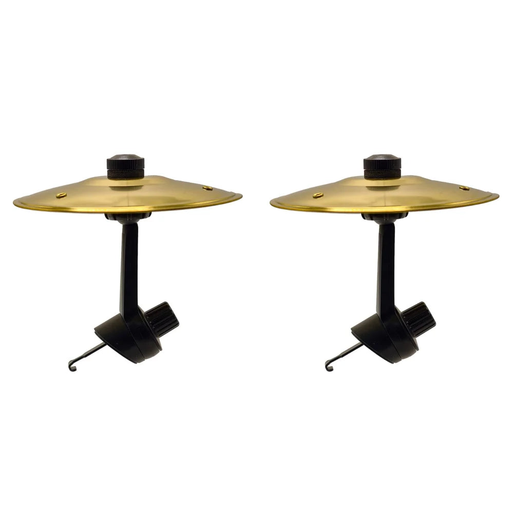 Universal Car Stainless Crash Cymbal Car Drum Cymbal Auto Air Ventilation Port Clip-On Safety Over Scrolling