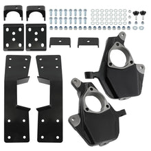 Load image into Gallery viewer, Full Suspension Lowering 2" Spindle Drop 6" Axle Flip Drop Lowering Kit For 1999-2006 Chevy Silverado 1500 1/2 Ton / 1999-2006 GMC Sierra 1500 1/2 Ton / 2007 Chevy Silverado 1500 Classic / 2007 GMC Sierra 1500 Classic
