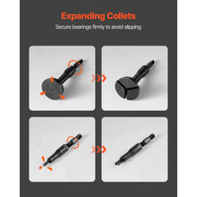 Load image into Gallery viewer, SucceBuy 16pcs Blind Hole Bearing Puller Set 16-in-1 Inner Bearing Race and Seal Extractor Kit  Slide Hammer Pilot Insert Set, 10 Collets, 3 Screw Adapters, U Shaped Counter Stay, M10 Pin Bolt, Slide Hammer &amp; Case
