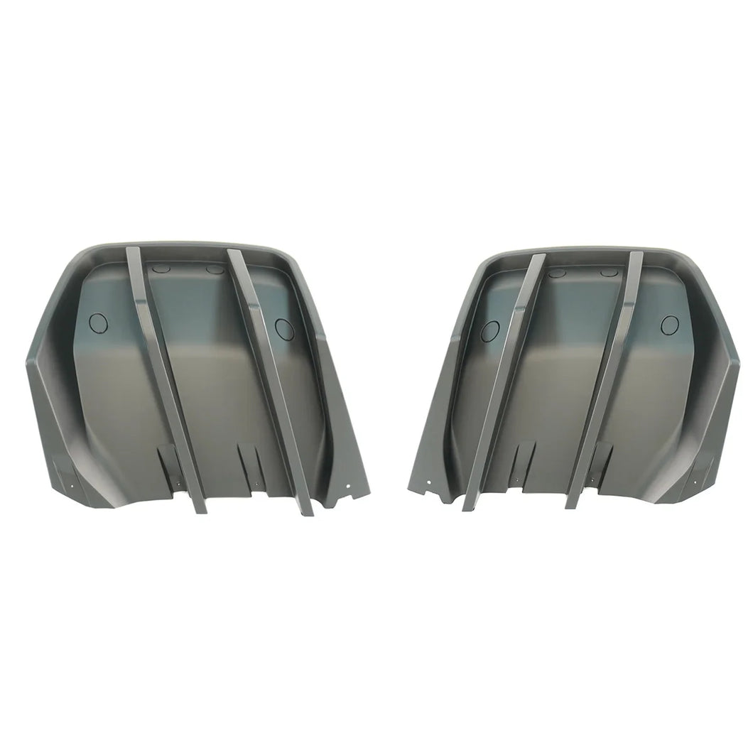 Carbon Fiber Style/Matte Black Rear Bumper Lower Spoiler Diffusers For 2014-2019 Chevrolet Corvette C7 Stingray Grand Sport