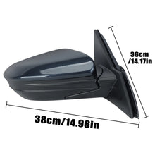 Load image into Gallery viewer, Rearview Side Mirror For 2016-2021 Honda Civic US Version 3 Pins Mirror Electrical Adjustment Accessories Cosmic Blue Metallic Cover Paintable
