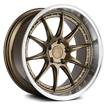 Load image into Gallery viewer, DS07 18"x8.5' Inch Custom Wheel for HighPerformance Vehicles With 35mm Offset 5x114.3 Bolt Pattern 73.1mm Hub Diameter Bronze &amp; Bright Fin Aluminum Alloy Rim
