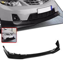 Load image into Gallery viewer, Carbon Fiber Style Front Bumper Lower Spoiler Diffuser For 2011-2013 Toyota Corolla
