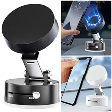 Load image into Gallery viewer, Universal Car Strong Magnetic Car Mobile Phone Holder Double-sideds Magnetic Foldable Swivel Wireless Charging Stand Auto Interior Accessories

