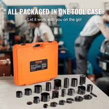 Load image into Gallery viewer, 25/23/21 Pcs Ball Joint Press Kit / U Joint  Press Kit C-press Ball Joint Tools Steel Brake Anchor Pins Press and Removal Tools with Case Works  On Dana 28, 30, 44, or 60 Front Axle
