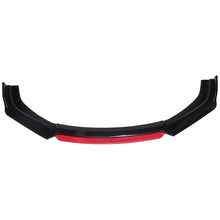 Load image into Gallery viewer, 1pc Gloss Black/Matte Black/Carbon Fiber Style Universal Car Front Bumper Cover Lower Spoiler Diffuser For Honda For Toyota For Audi For Ford Width Below 183cm
