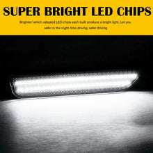 Load image into Gallery viewer, 2/4pcs Smoked Lens White LED Front &amp; Rear Bumper Side Marker Lights For 2010-2014 Ford Mustang GT Shelby GT500 Boss 302
