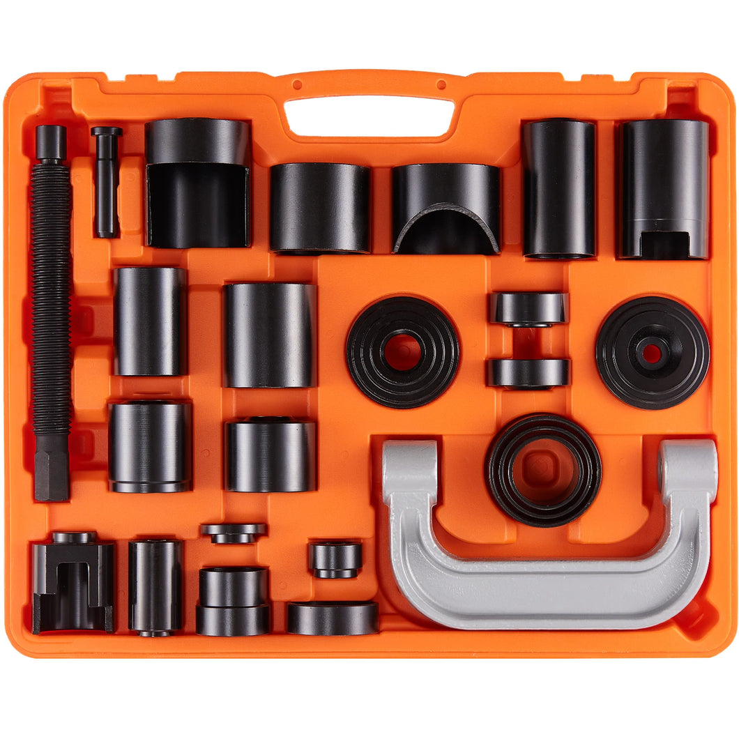 25/23/21 Pcs Ball Joint Press Kit / U Joint  Press Kit C-press Ball Joint Tools Steel Brake Anchor Pins Press and Removal Tools with Case Works  On Dana 28, 30, 44, or 60 Front Axle