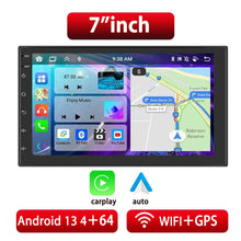 Load image into Gallery viewer, Universal Car Tesla Style 2 Din Android 13 Car Radio Carplay 7&quot; / 9&quot; / 10&quot; Inch Screen Multimedia Video Player Stereo Radio GPS
