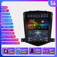 Load image into Gallery viewer, 9.7"Inch Split Screen 7862 2Din Android 13 Multimedia 4G Carplay Radio For 2008-2012 Chevrolet Cruze J300 Multimedia Video Player  GPS Navigation
